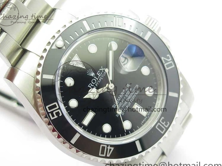 MiroTime 0217 DailyWear Submariner 116610 LN Black Ceramic 316L Bp Maker 1:1 Best Edition Black Dial on SS Bracelet SA3135 V 3019